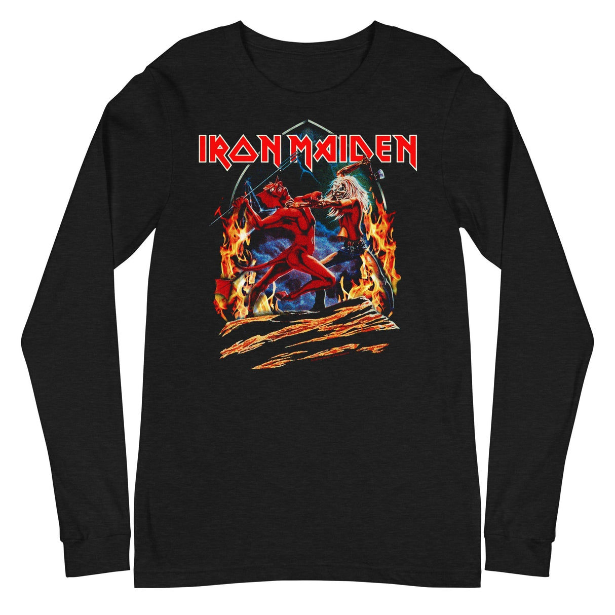 Iron Maiden - Devil Battle Long Sleeve T-Shirt ()