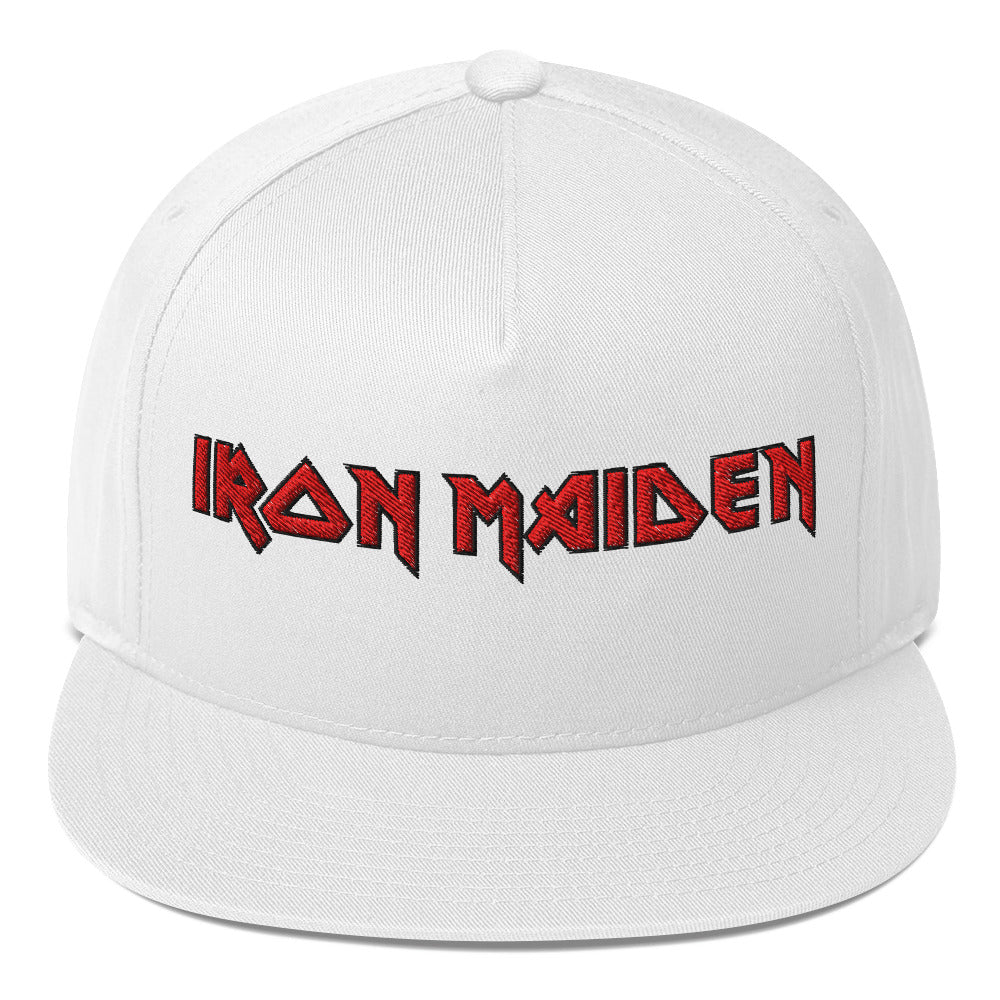 Iron Maiden Embroidered Snapback Hat ()