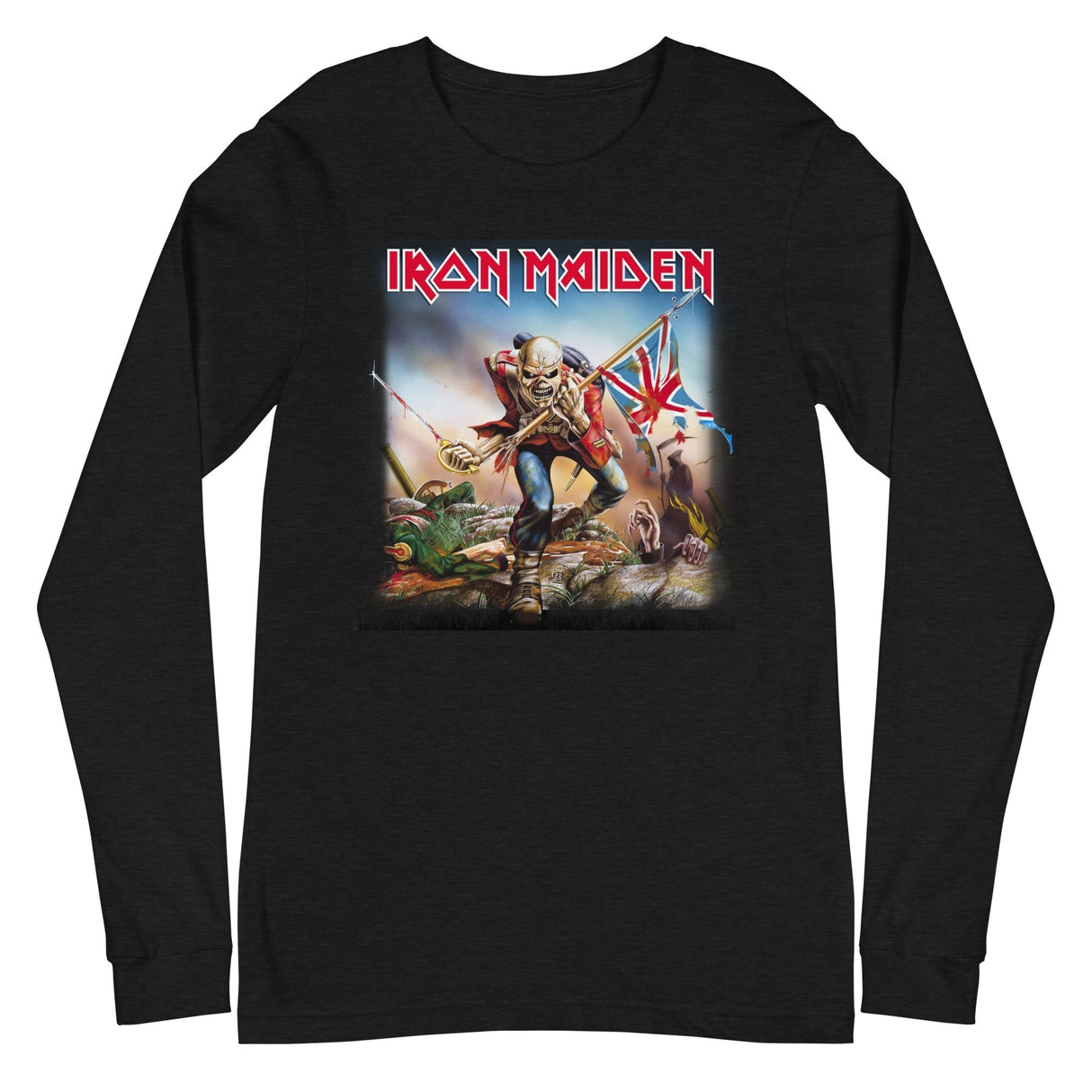 Iron Maiden - Flag Long Sleeve T-Shirt ()