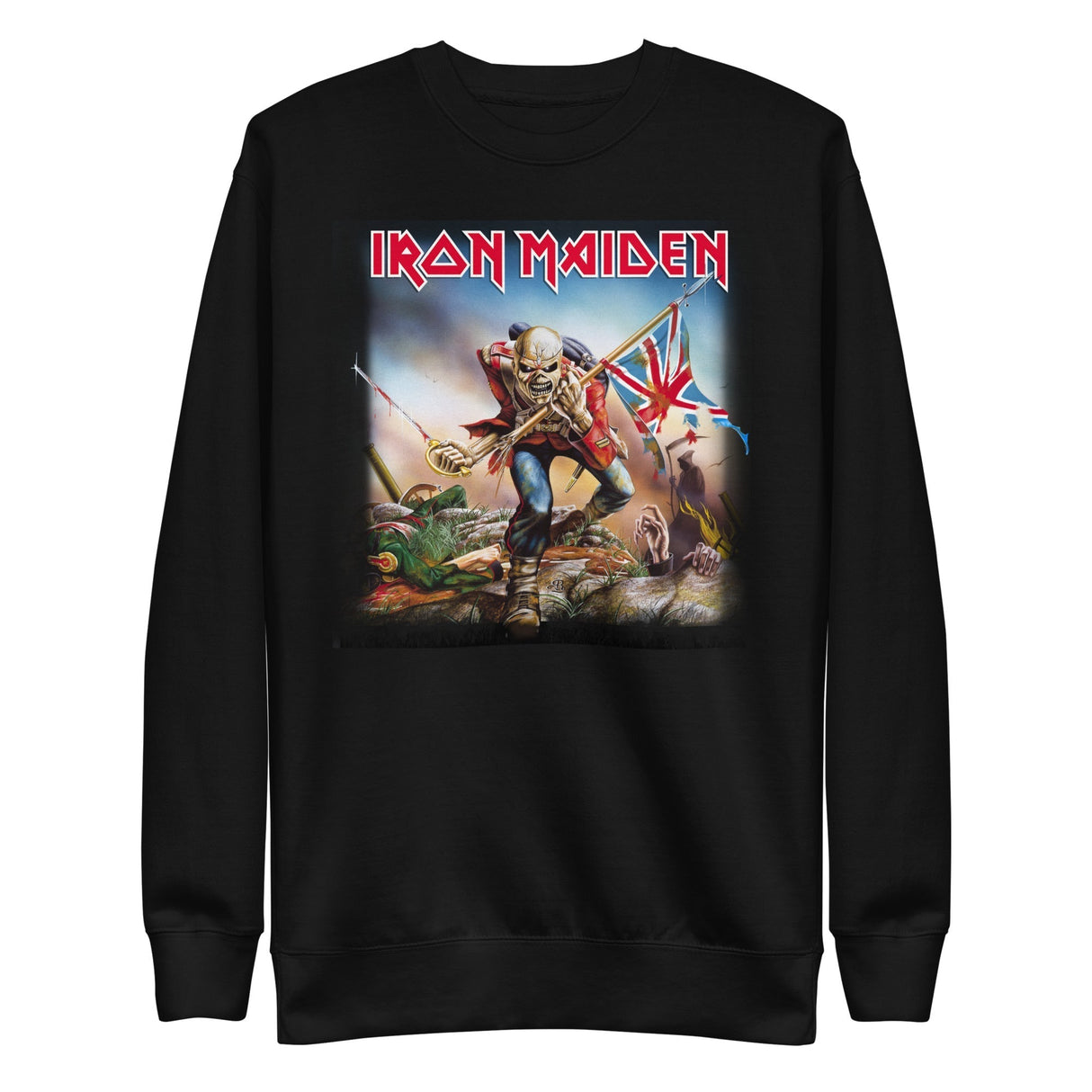 Iron Maiden - Flag Sweatshirt ()