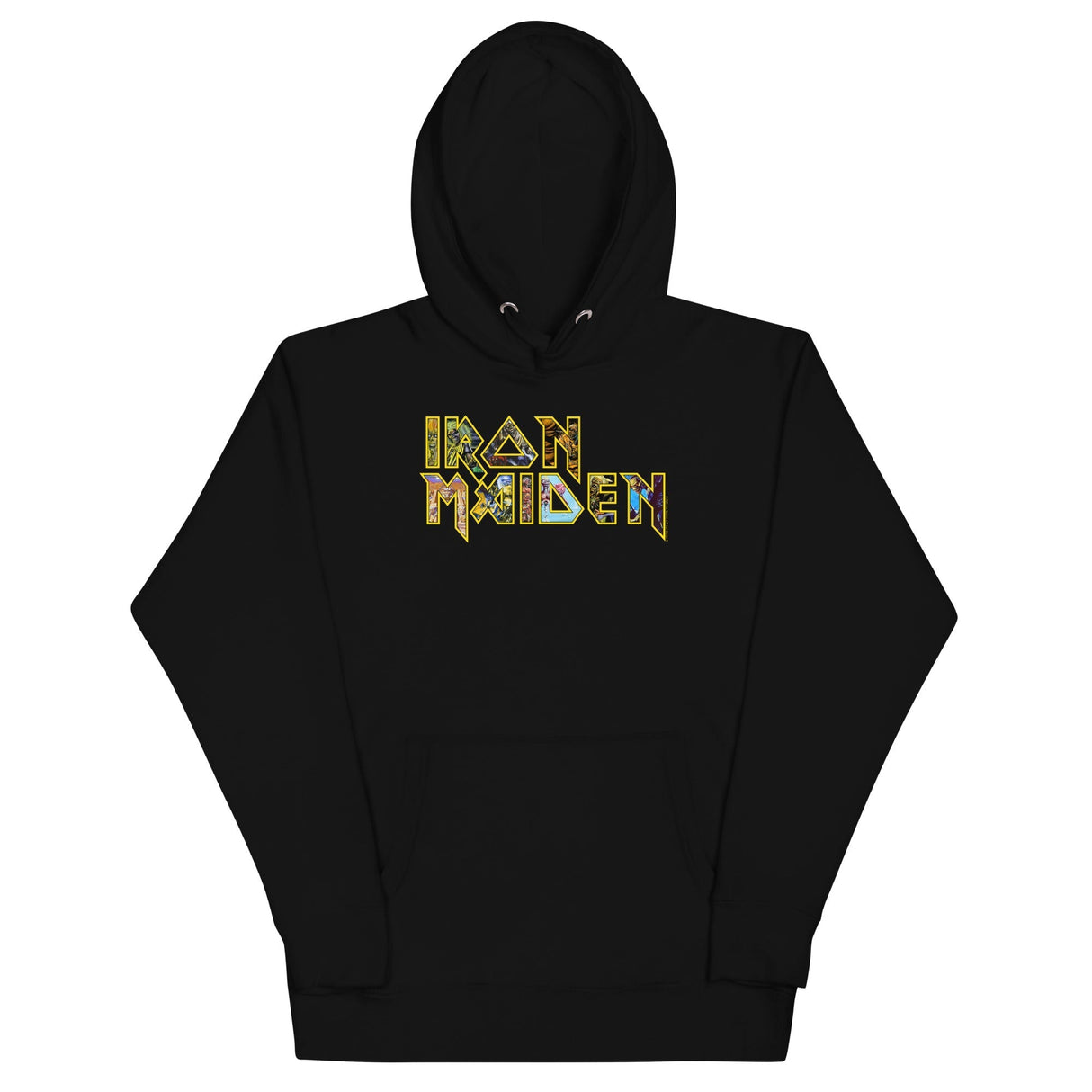 Iron Maiden - Logo Eddie Hoodie ()