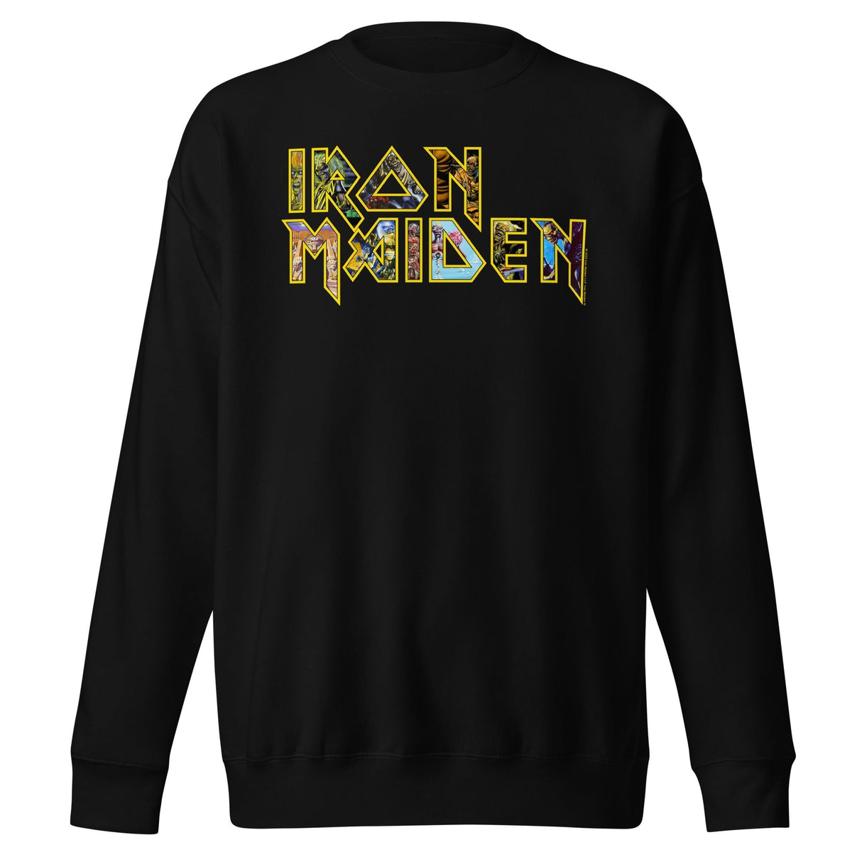 Iron Maiden - Logo Eddie Sweatshirt ()