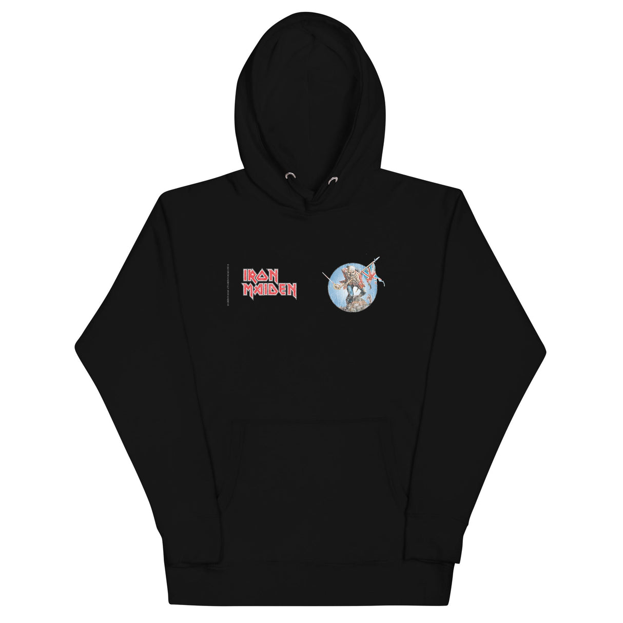 Iron Maiden - Logo Flag Hoodie ()