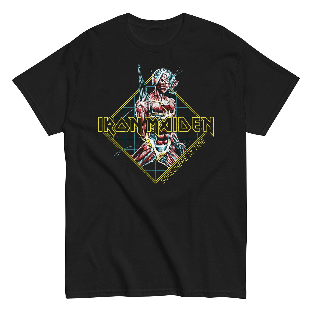 MERCHMOMENT Iron Maiden - Rhombus T-Shirt [Apparel]