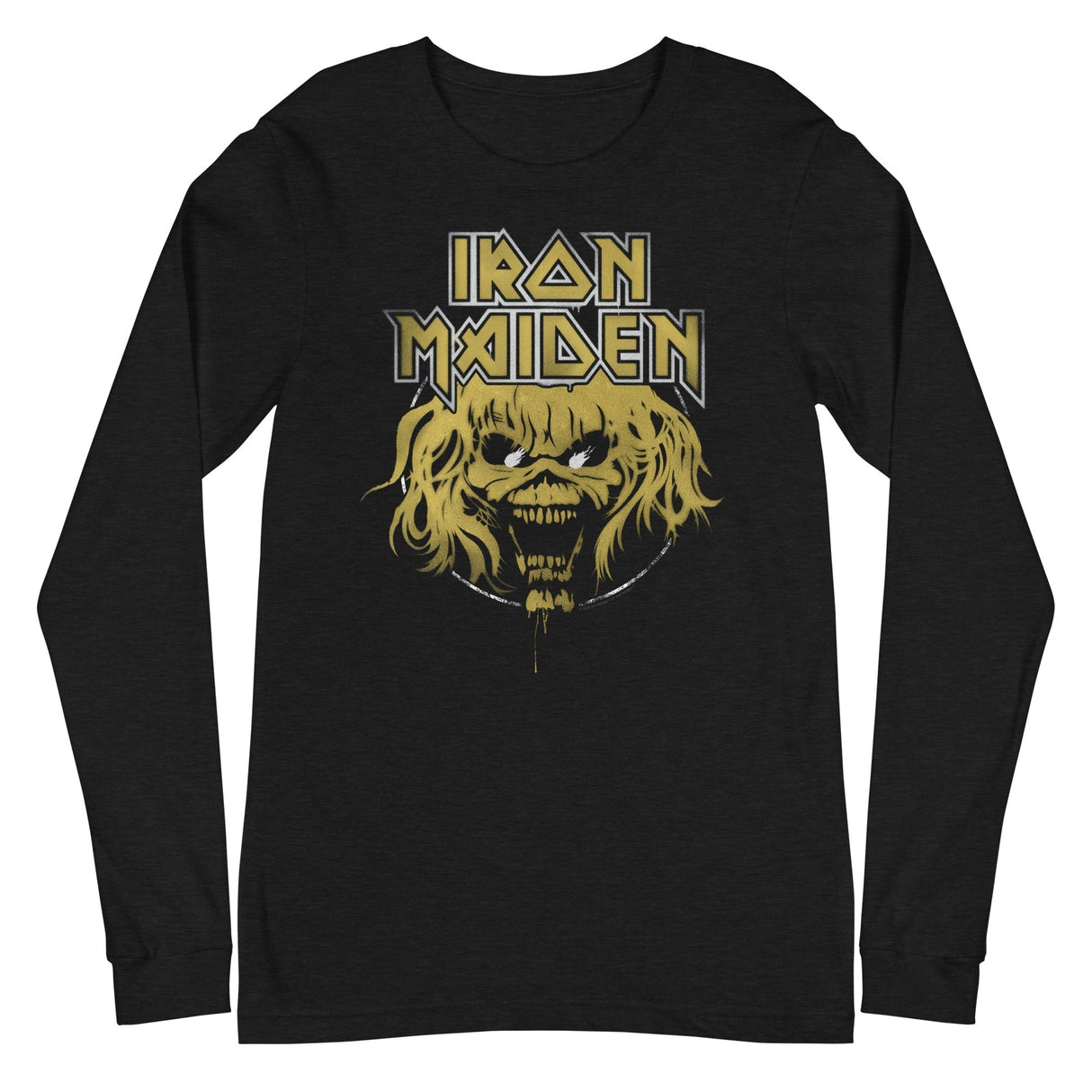 Iron Maiden - Stacked Logo Long Sleeve T-Shirt ()