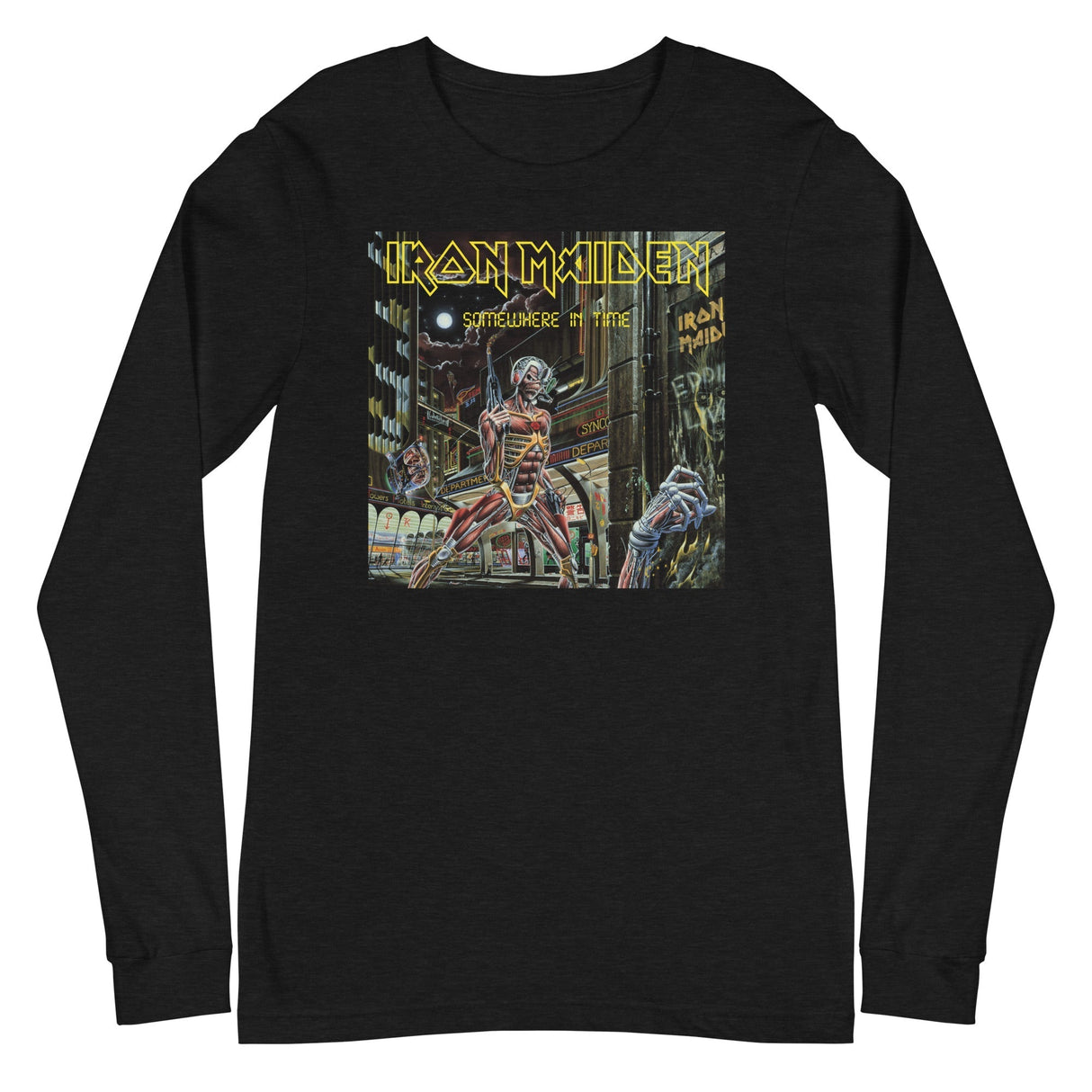 Iron Maiden - Times City Long Sleeve T-Shirt ()