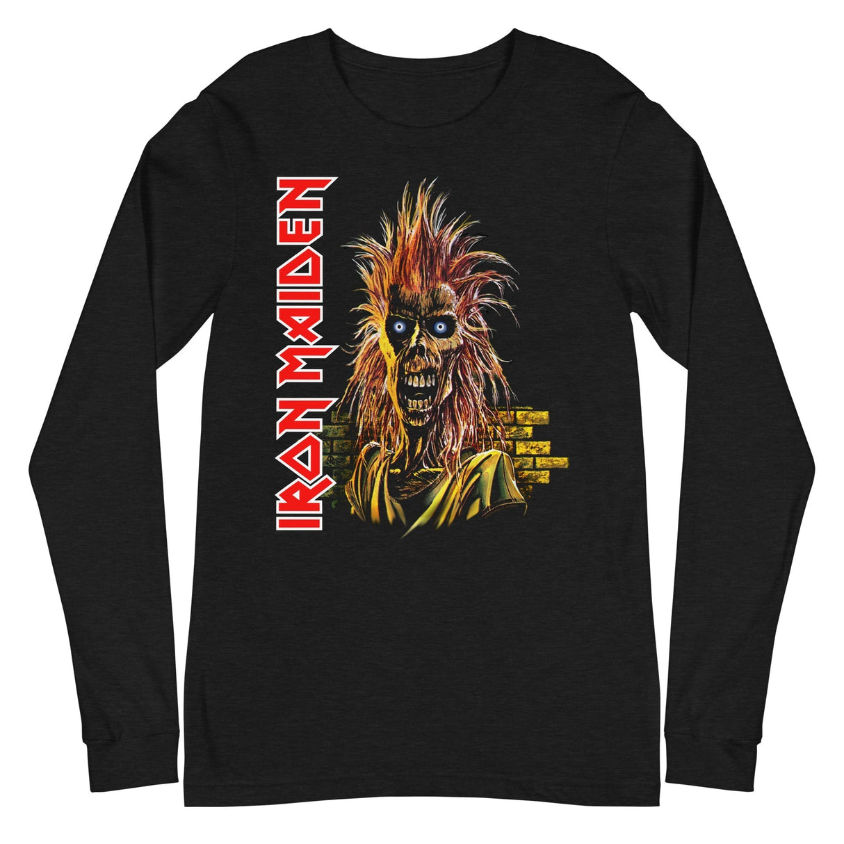 Iron Maiden - Vertical Eddie Long Sleeve T-Shirt ()