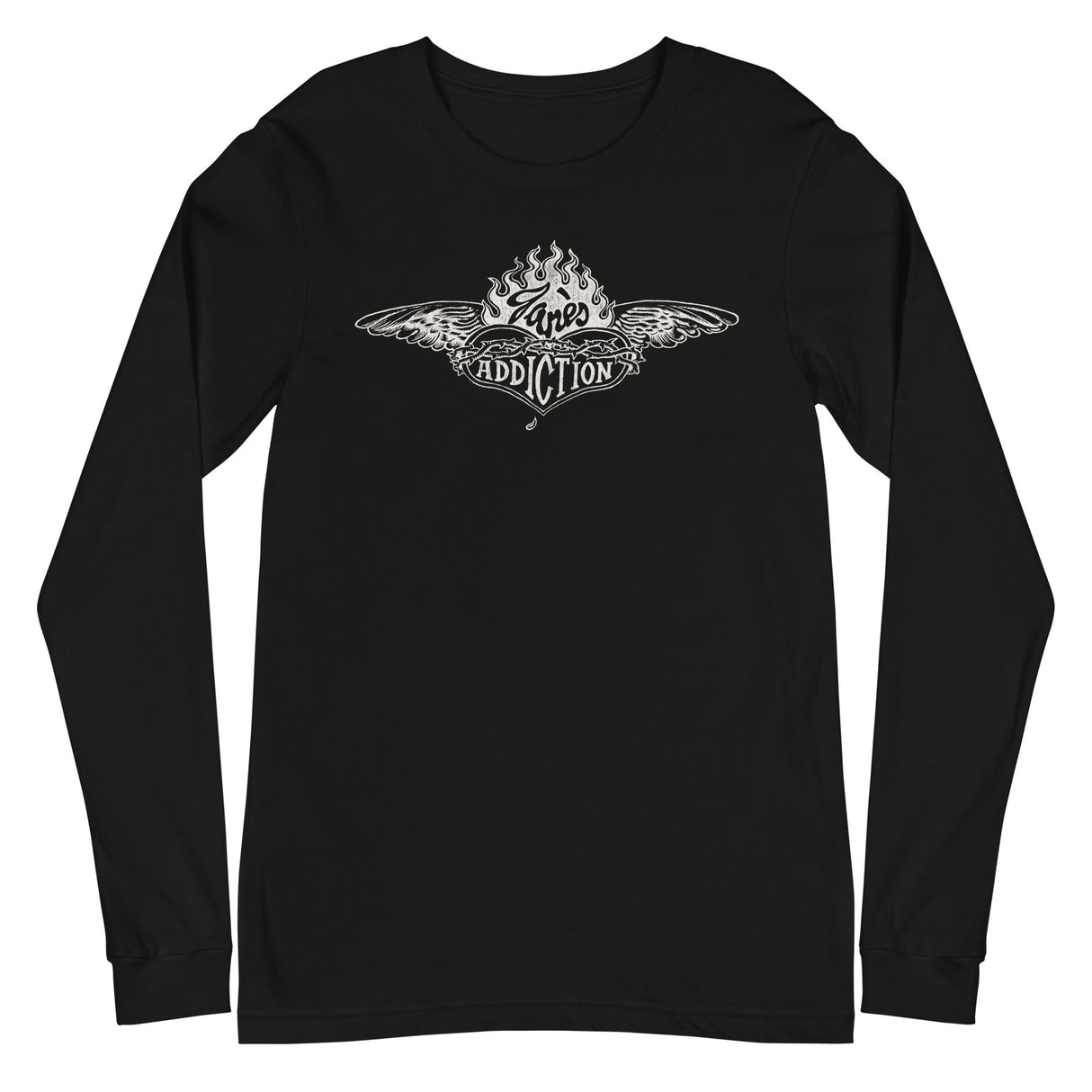 Jane's Addiction - Badge Logo Long Sleeve T-Shirt ()