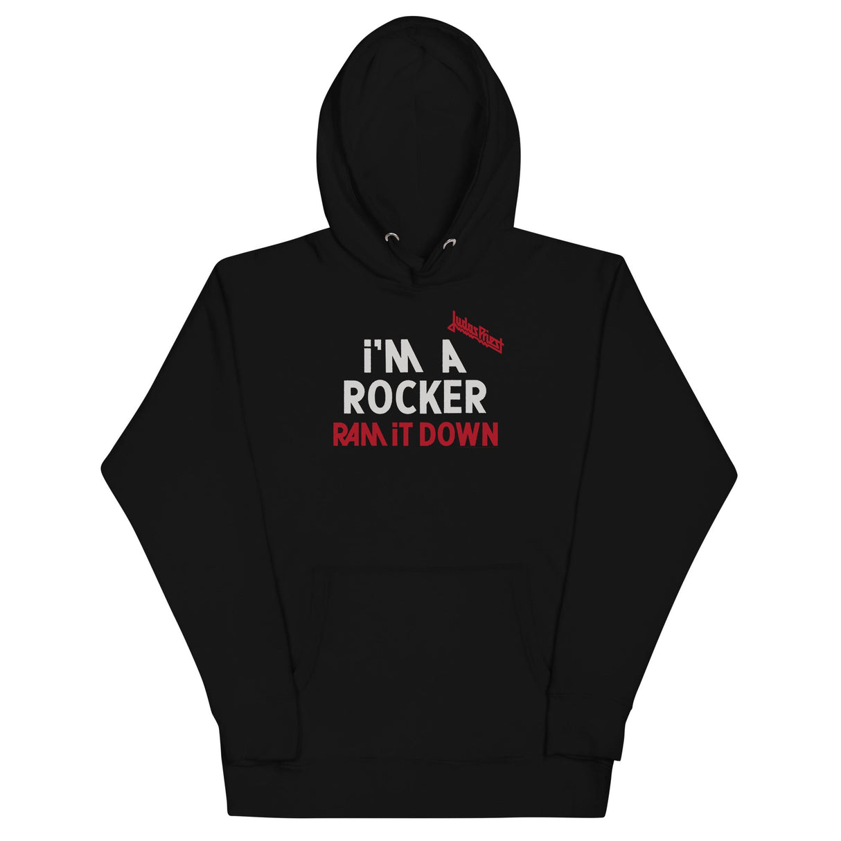 MERCHMOMENT Judas Priest - I'm a Rocker Hoodie [Apparel]