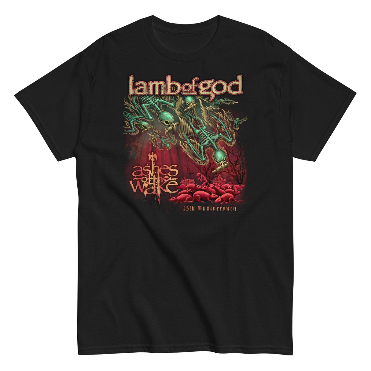 Lamb of God - Ashes Anniversary T-Shirt ()