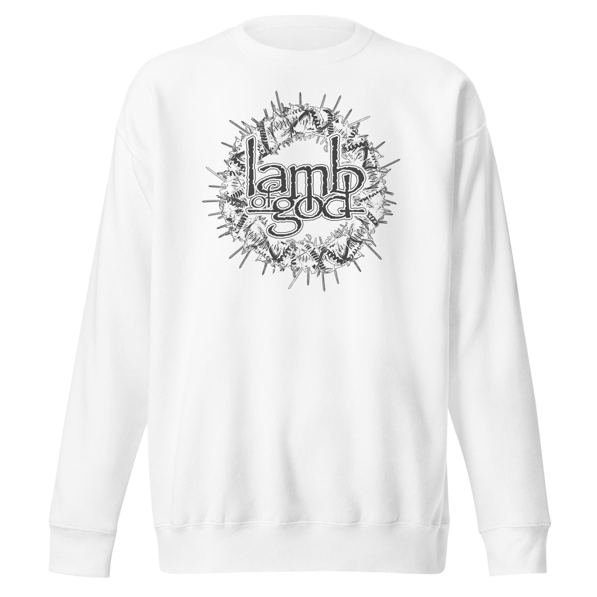 MERCHMOMENT Lamb of God - Badge Logo Sweatshirt [Apparel]