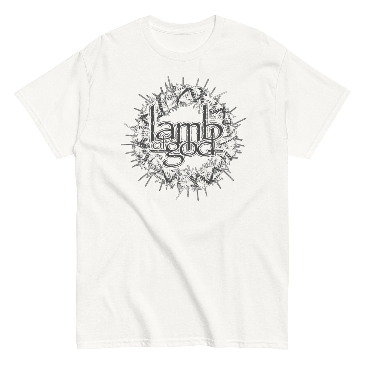 Lamb of God - Badge Logo T-Shirt ()