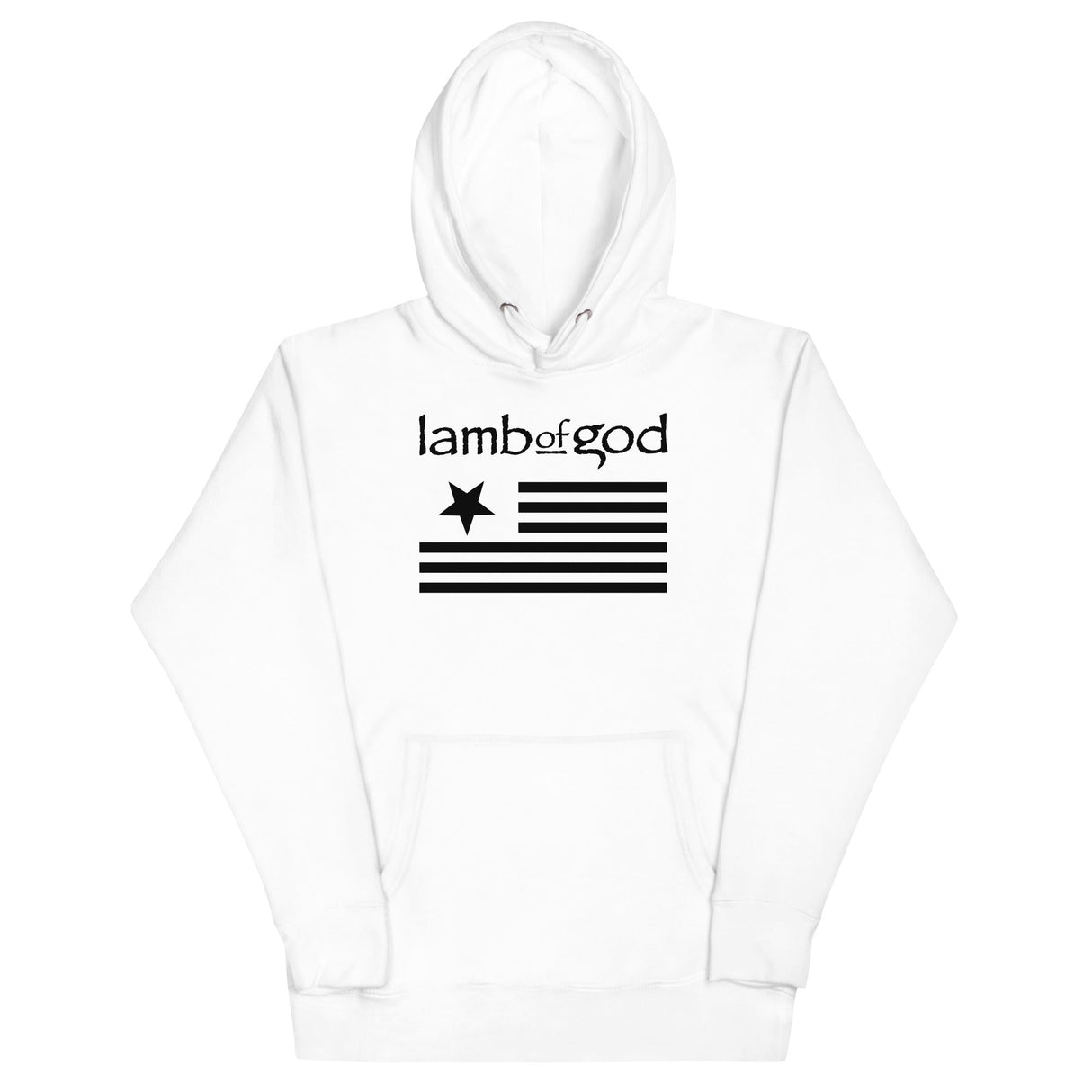 Lamb of God - Black Flag Hoodie ()