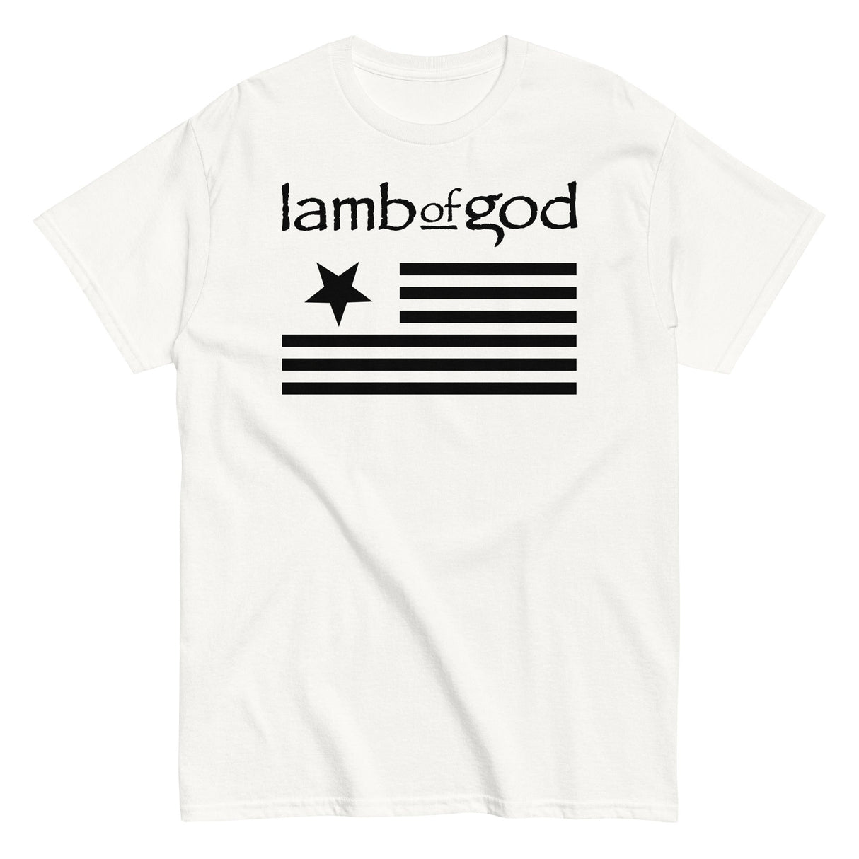 Lamb of God - Black Flag T-Shirt ()