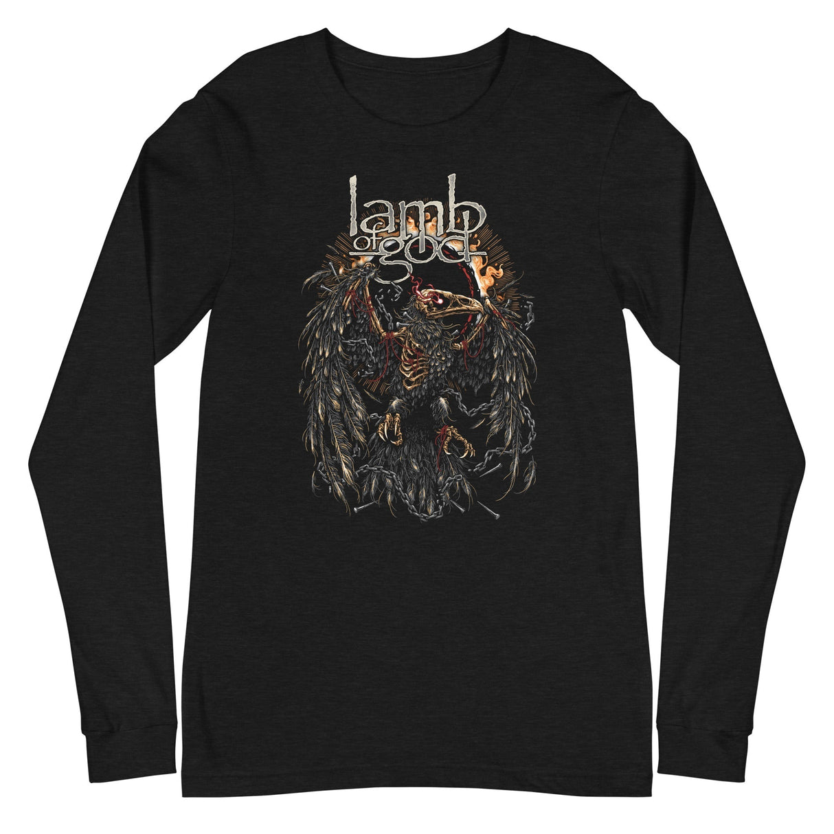 Lamb of God - Delusional Skull Long Sleeve T-Shirt ()