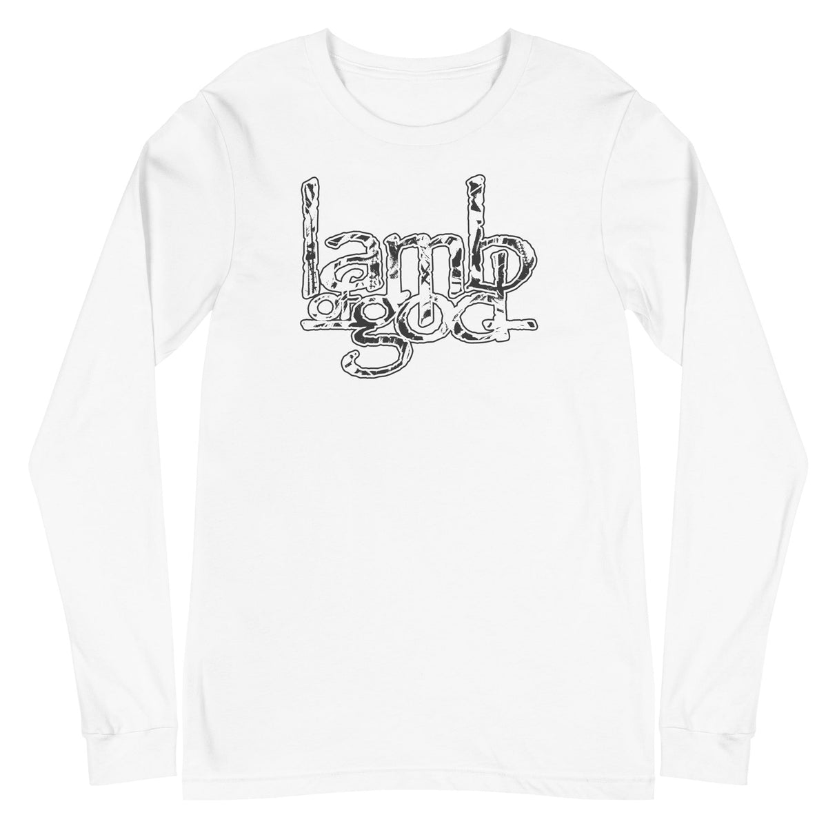 Lamb of God - Filled Logo Long Sleeve T-Shirt ()