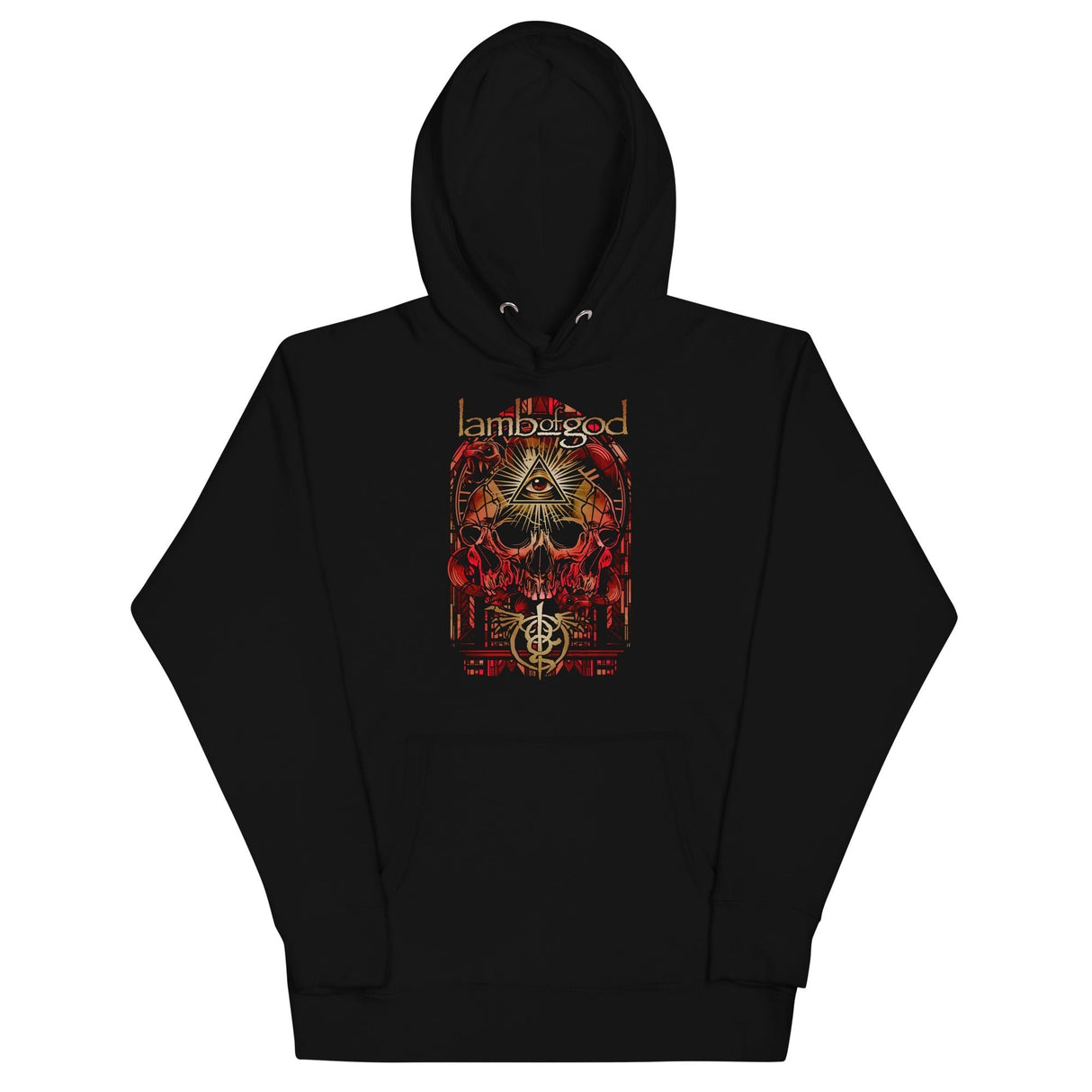 Lamb of God - Providence Skull Hoodie ()