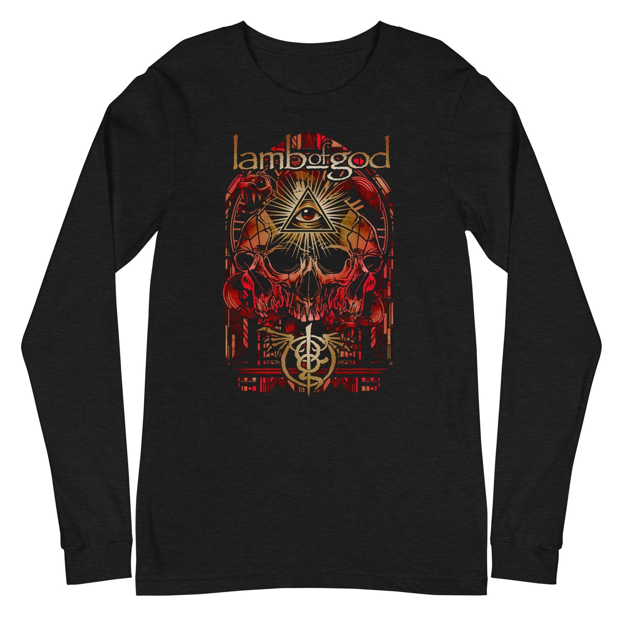 Lamb of God - Providence Skull Long Sleeve T-Shirt ()