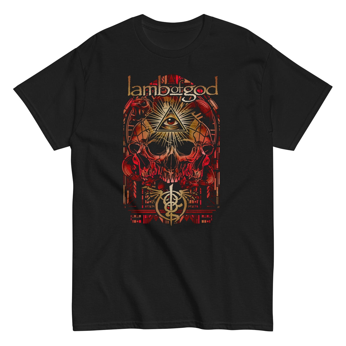 Lamb of God - Providence Skull T-Shirt ()