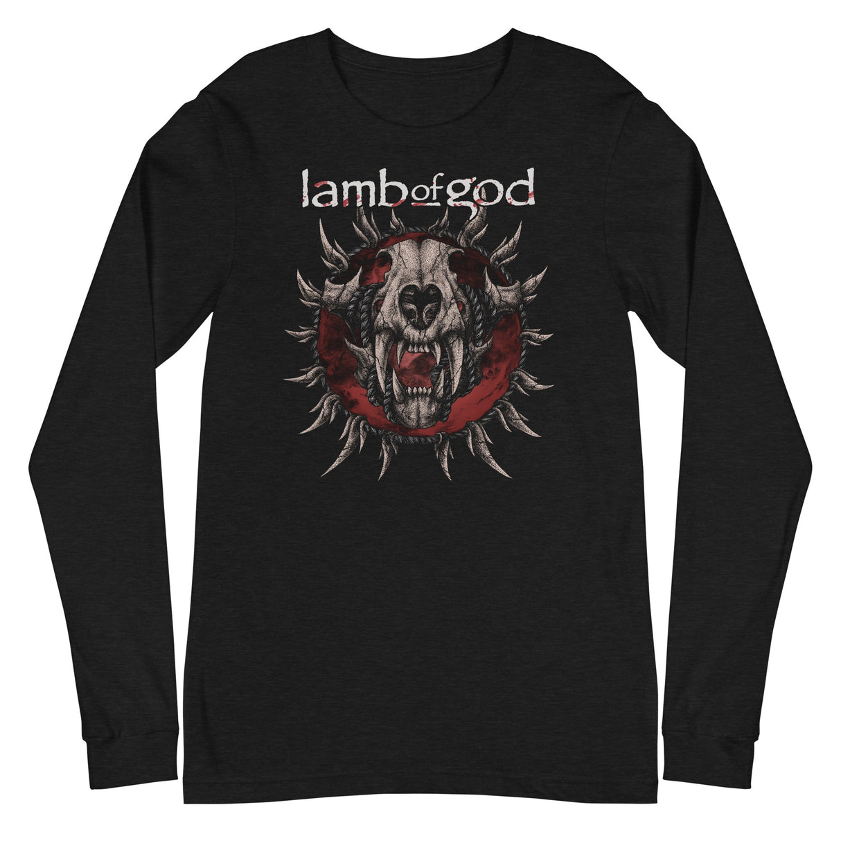 Lamb of God - Steer Skull Long Sleeve T-Shirt ()