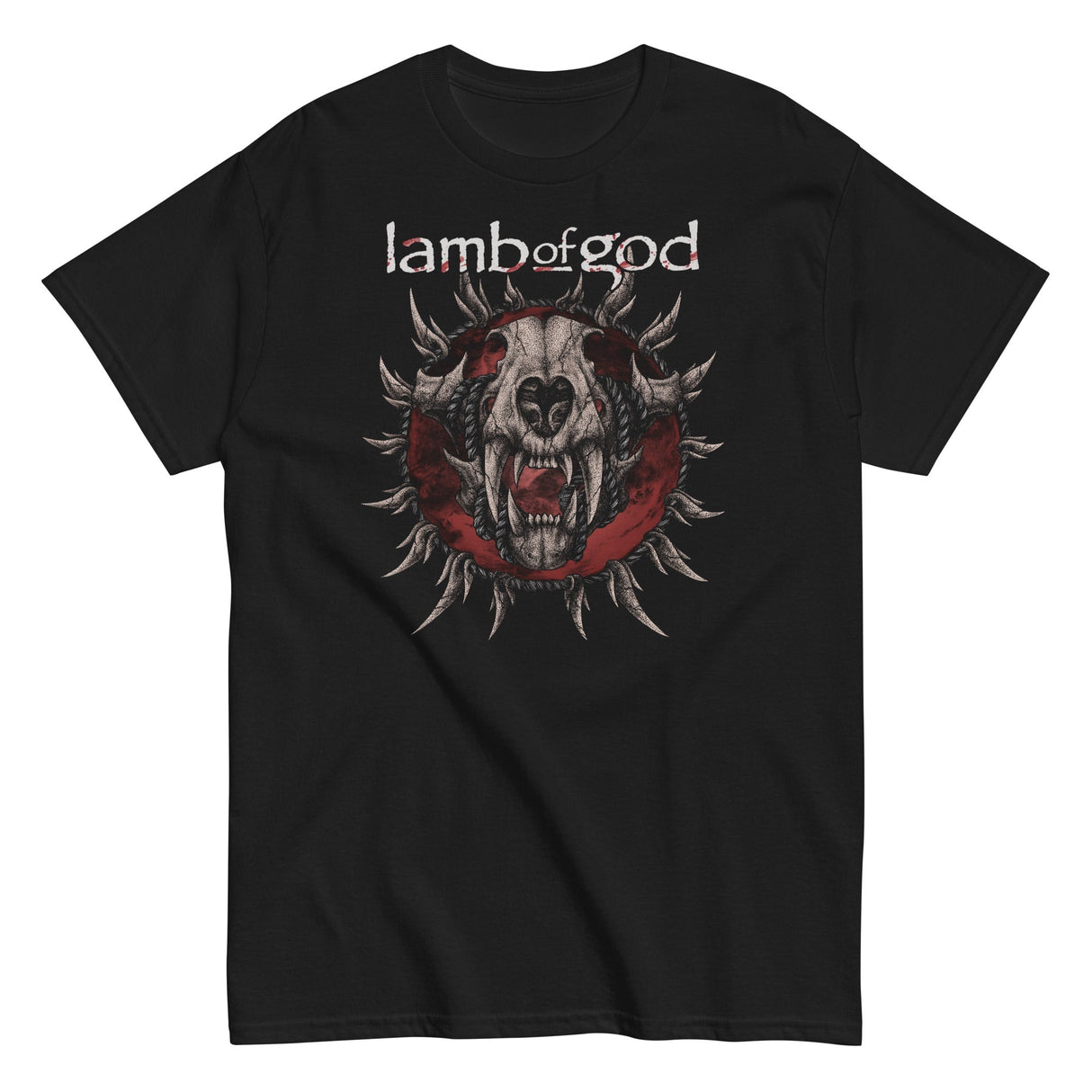 Lamb of God - Steer Skull T-Shirt ()