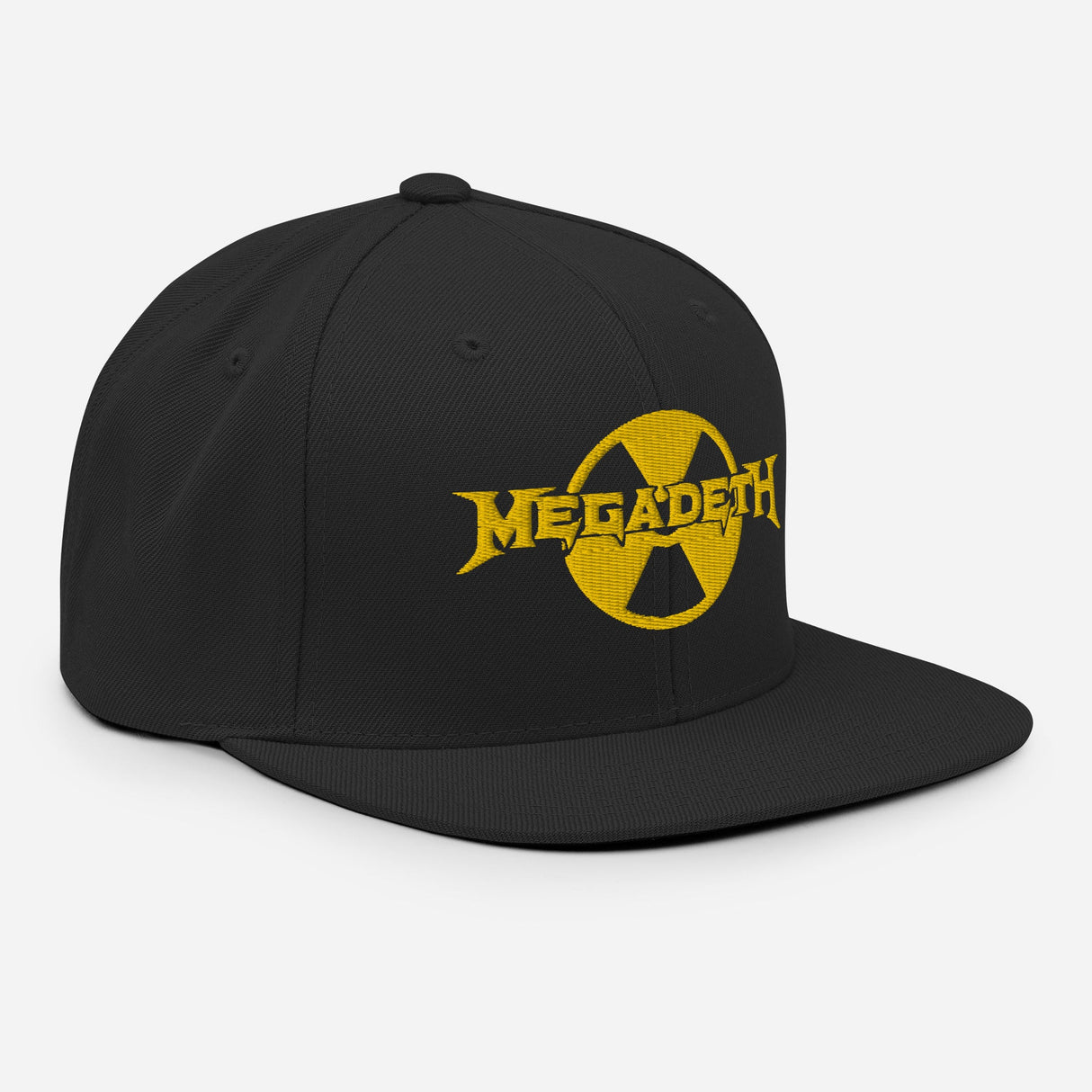 Megadeth Black Nuclear Snapback Hat ()