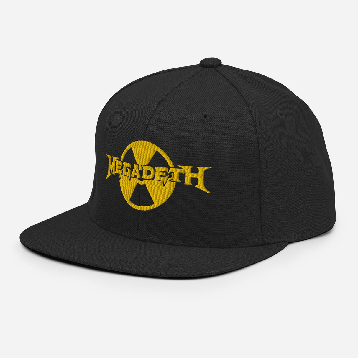 Megadeth Black Nuclear Snapback Hat ()