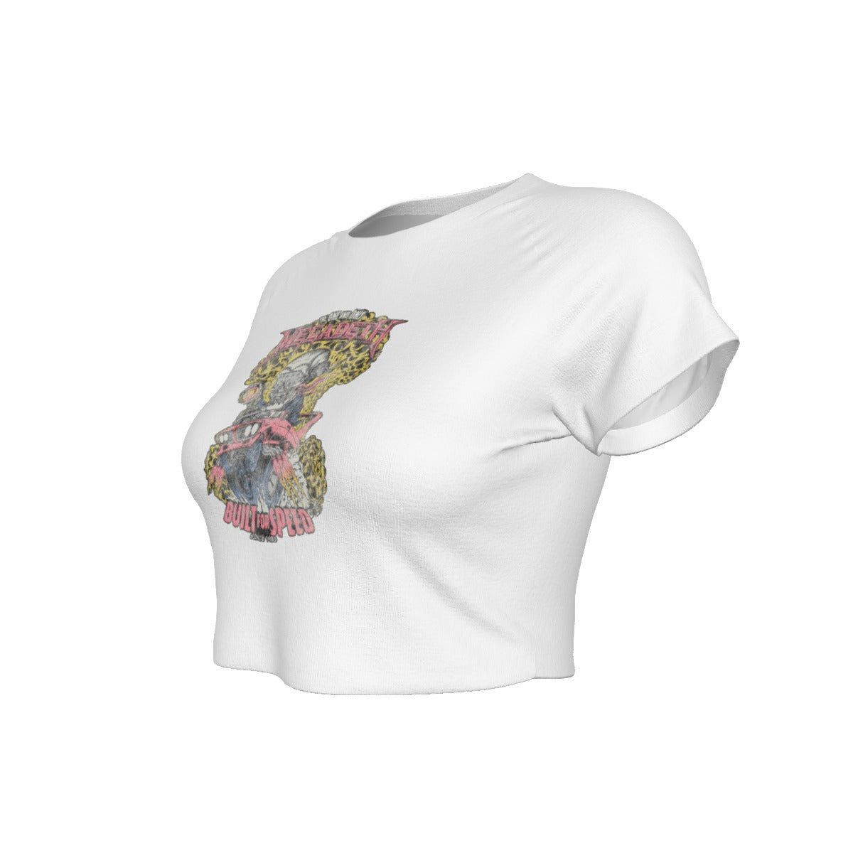 Megadeth Built for Speed Women's Crop Top [Apparel]