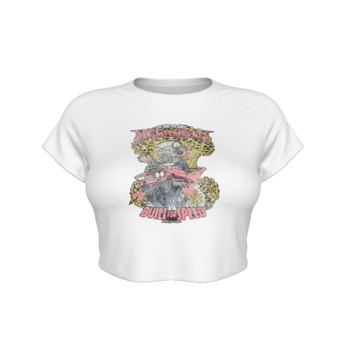 Megadeth Built for Speed Women's Crop Top [Apparel]