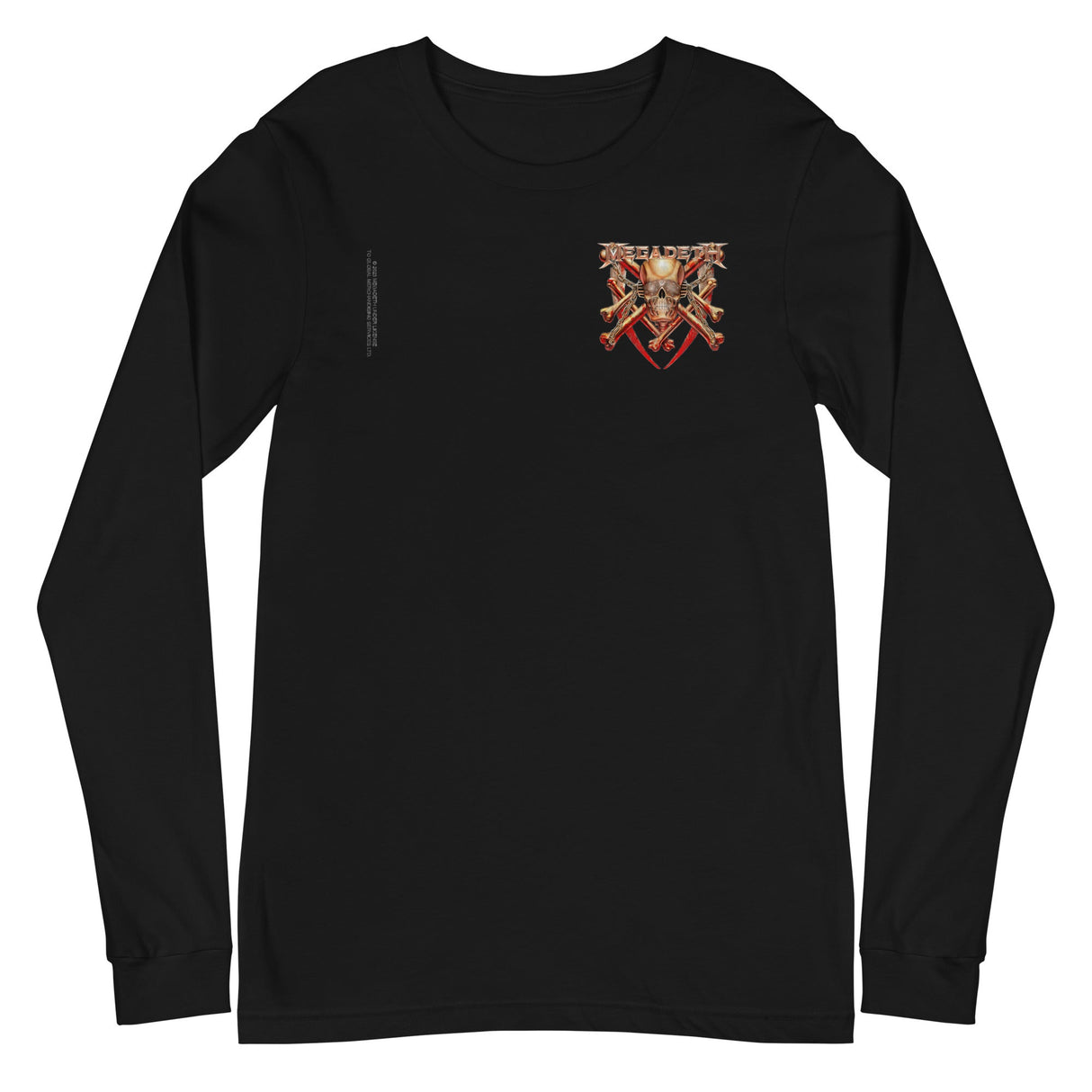 Megadeth - Crossed Bones Long Sleeve T-Shirt ()