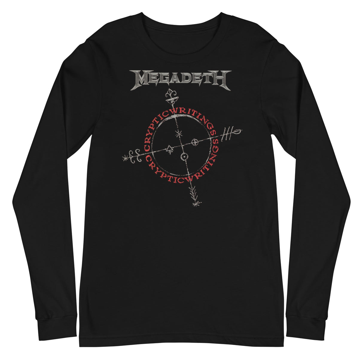 Megadeth - Cryptic Writings Long Sleeve T-Shirt ()