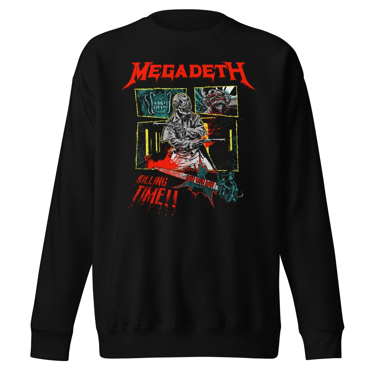 MERCHMOMENT Megadeth - Killing Time Sweatshirt [Apparel]