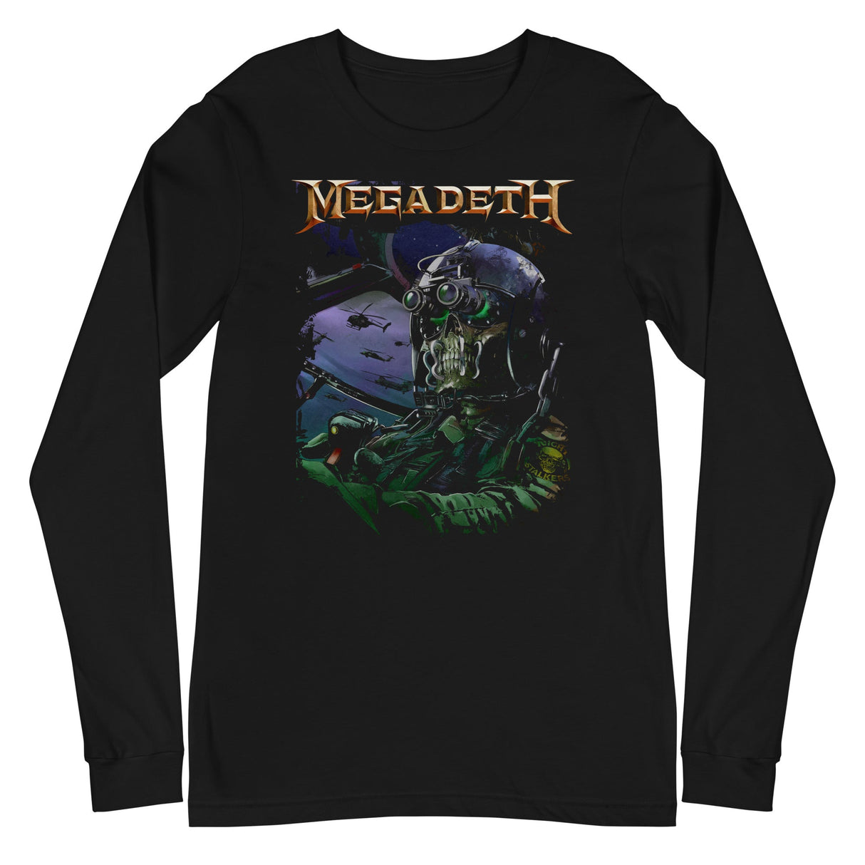 Megadeth - Night Vision Long Sleeve T-Shirt ()