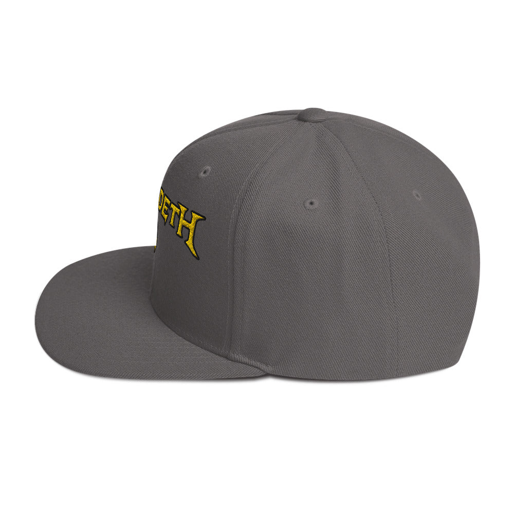 MERCHMOMENT MegaDeth Nuclear Embroidered Snapback Hat [Apparel]