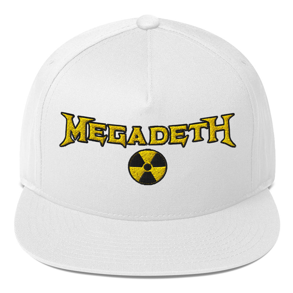 MegaDeth Nuclear Logo Embroidered Snapback Hat ()