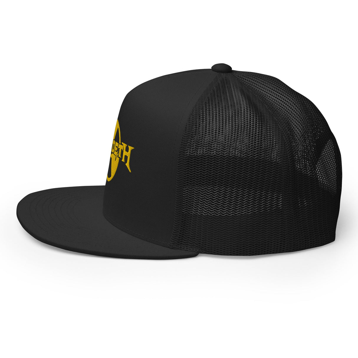 MERCHMOMENT MegaDeth Nuclear Logo Embroidered Trucker Hat [Apparel]
