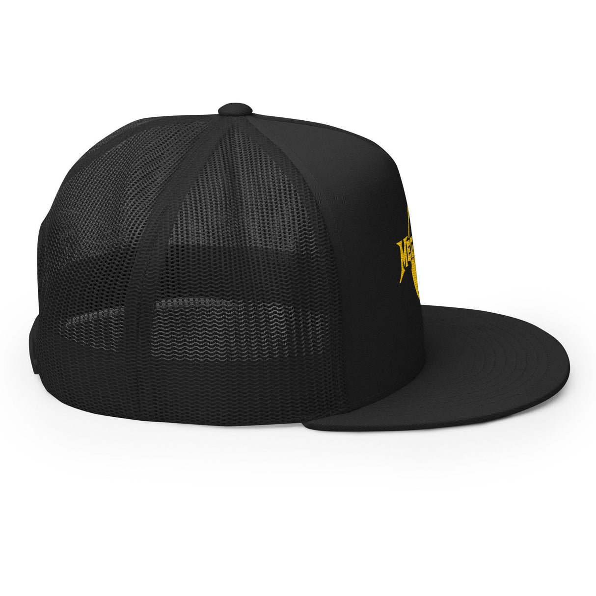 MERCHMOMENT MegaDeth Nuclear Logo Embroidered Trucker Hat [Apparel]
