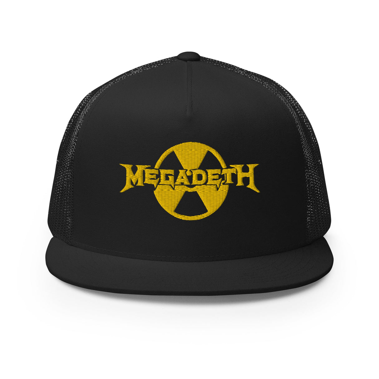 MegaDeth Nuclear Logo Embroidered Trucker Hat ()