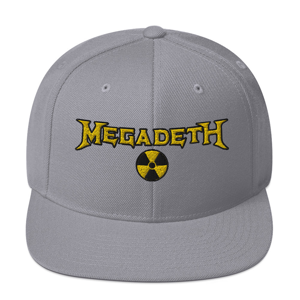 MegaDeth Nuclear Winter Embroidered Snapback Hat ()