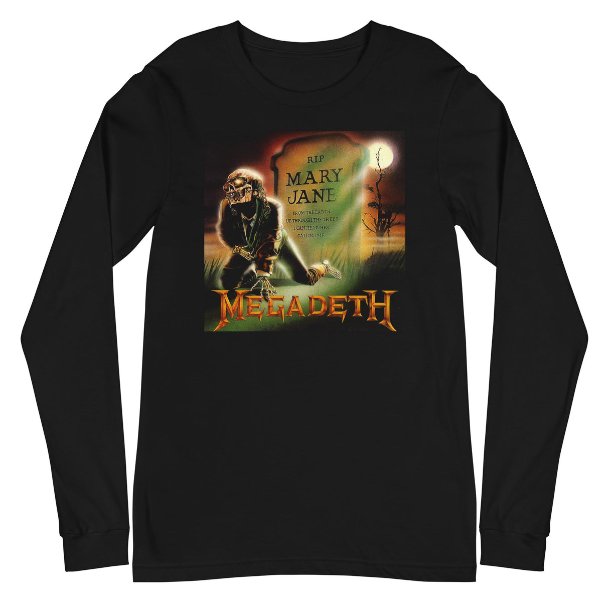 Megadeth - R.I.P. Mary Jane Long Sleeve T-Shirt ()