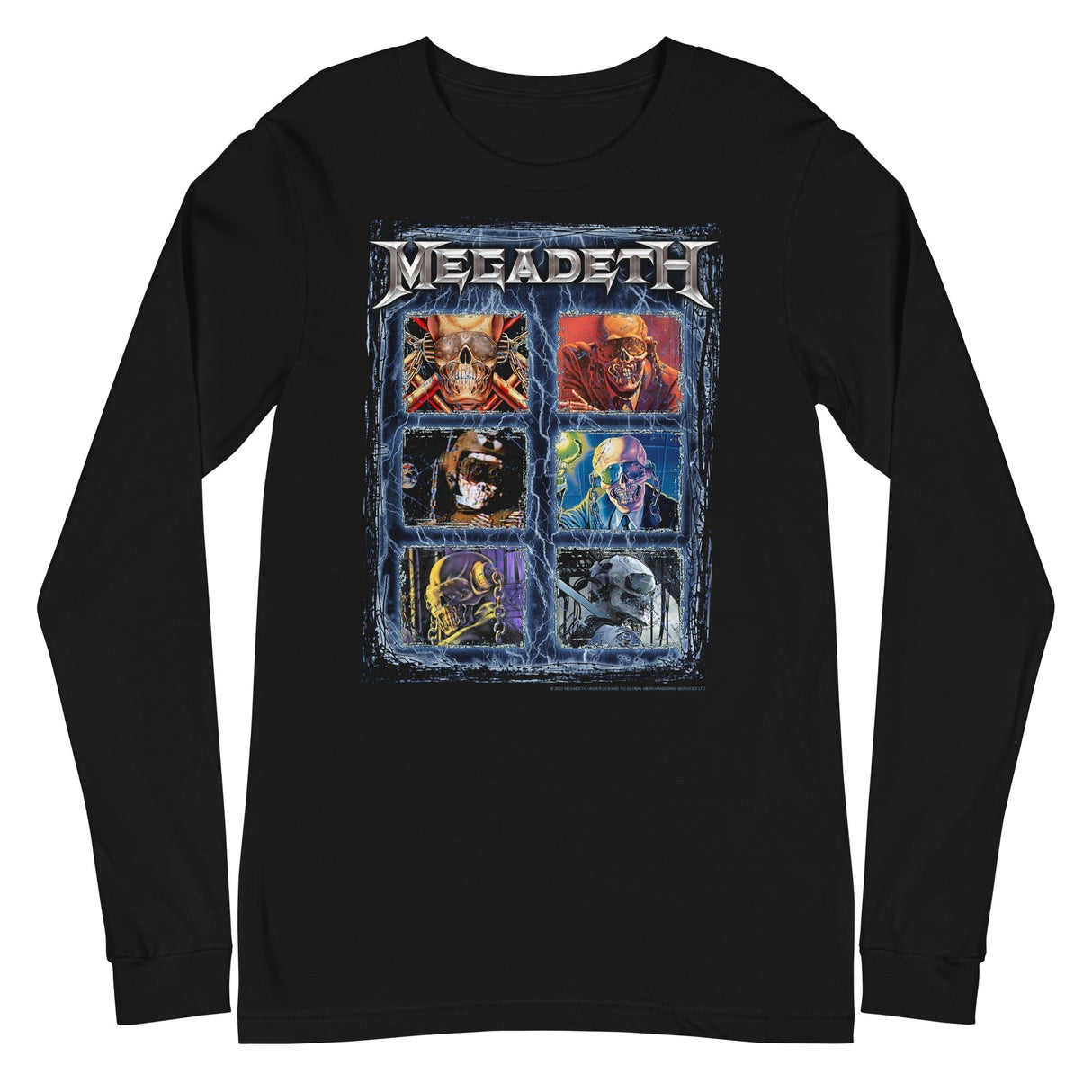 Megadeth - Six Vics Long Sleeve T-Shirt ()