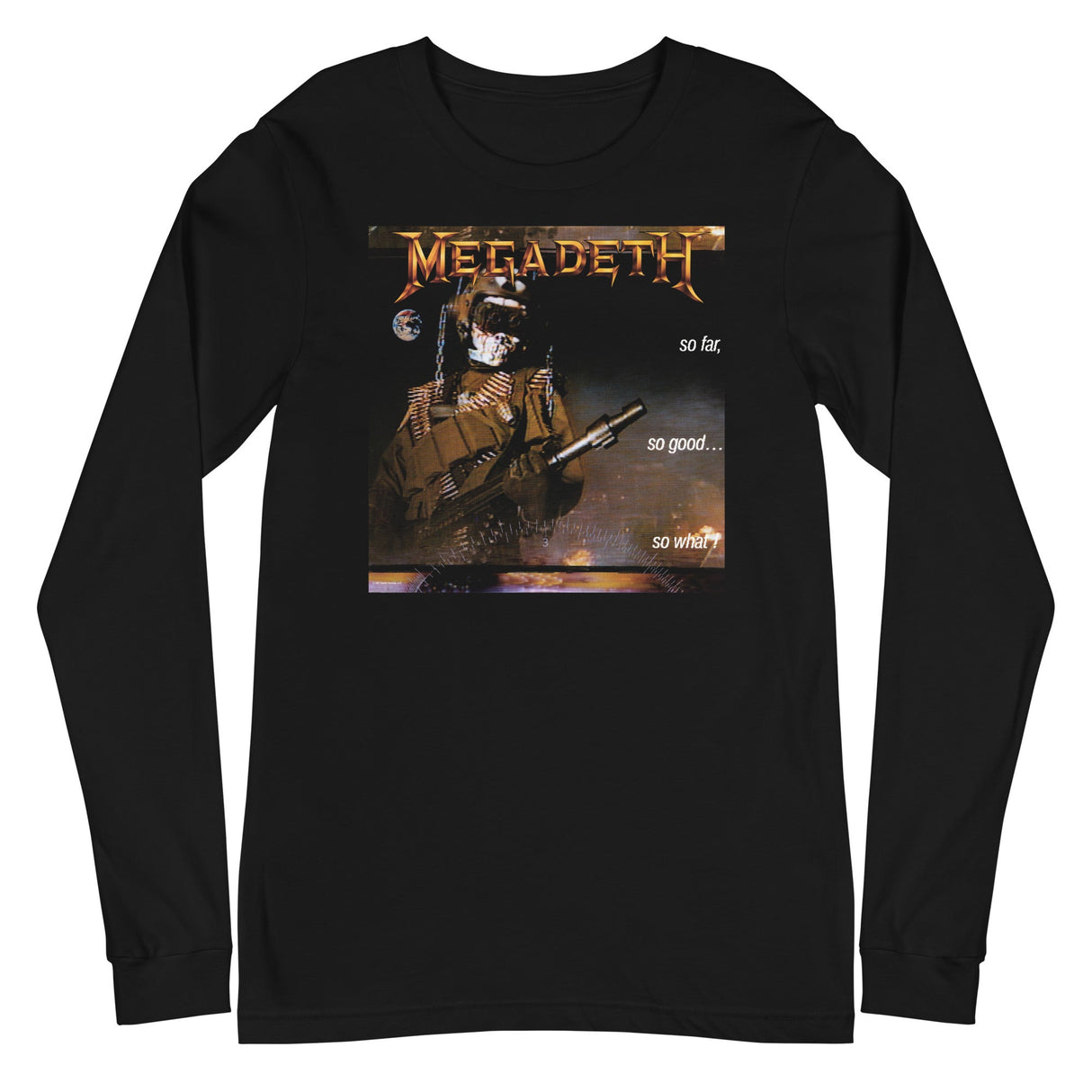 Megadeth - So Far, So Good, So What? Long Sleeve T-Shirt ()