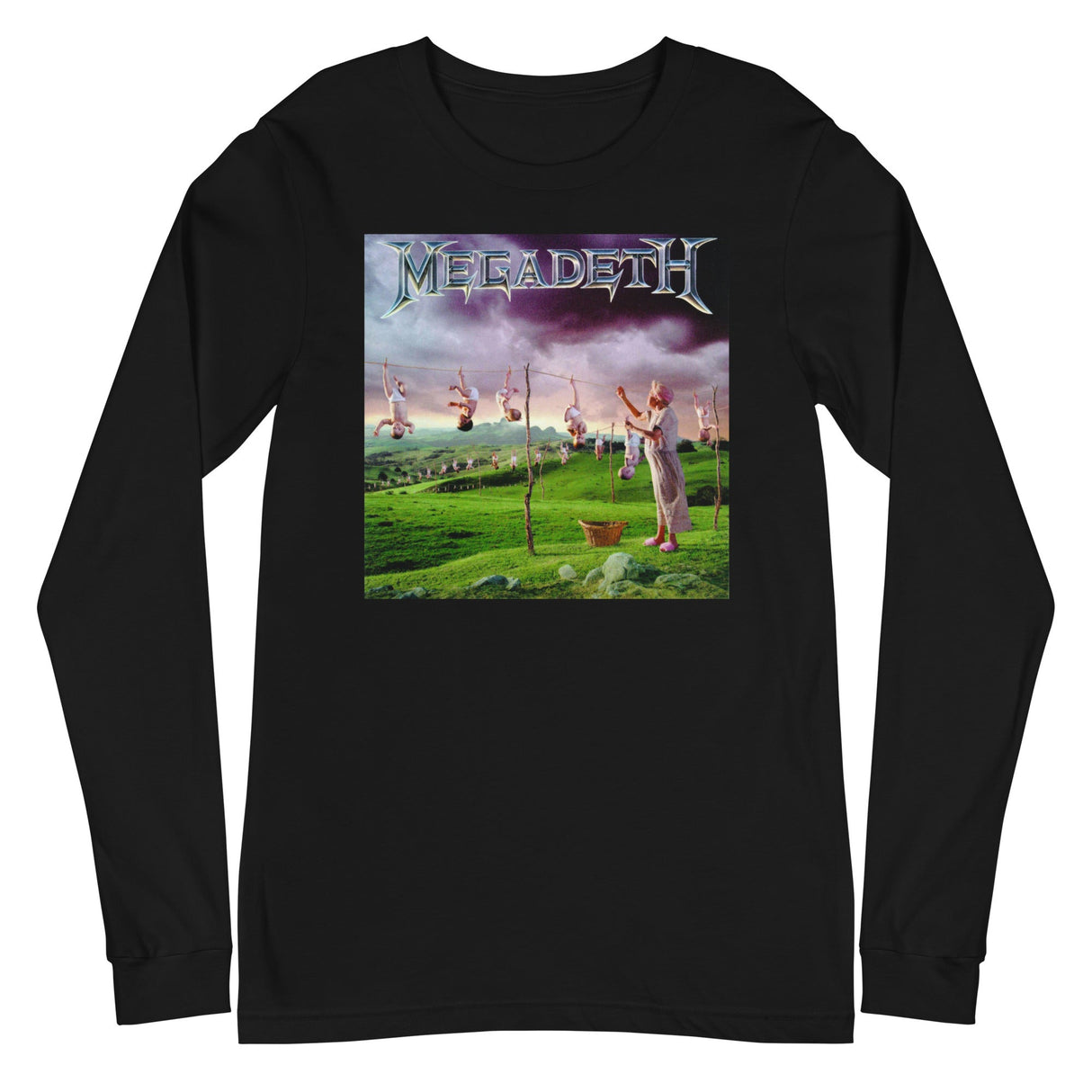 MERCHMOMENT Megadeth - Youthanasia Long Sleeve T-Shirt [Apparel]
