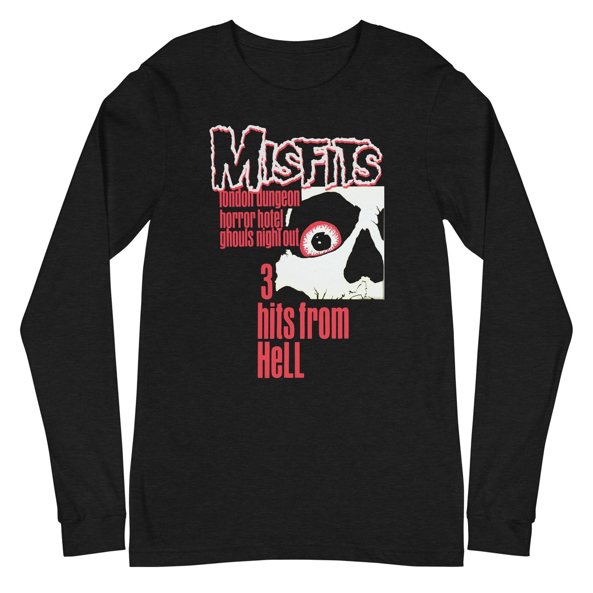 Misfits - 3 Hits From Hell Long Sleeve T-Shirt ()