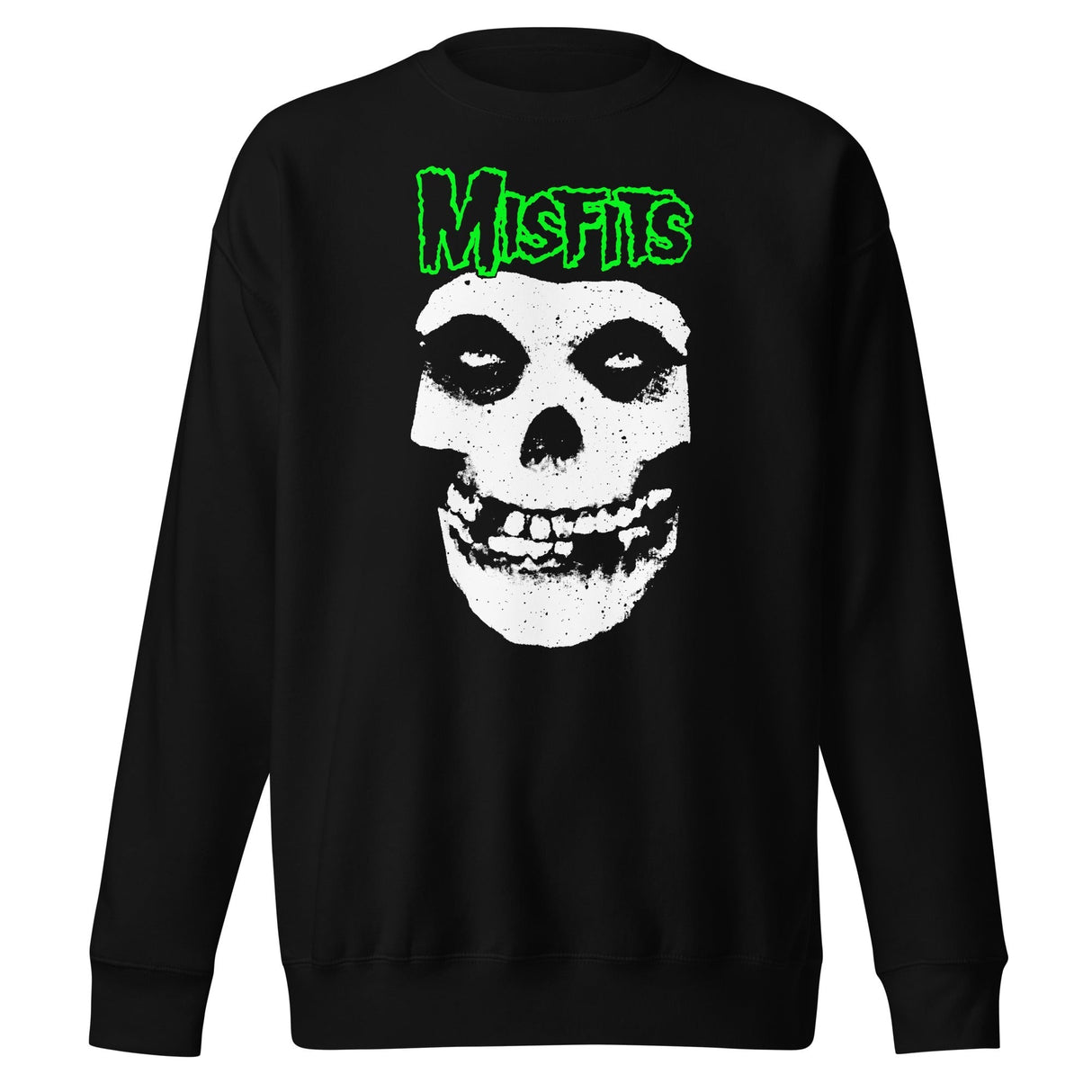 Misfits - Green Skull Sweatshirt ()