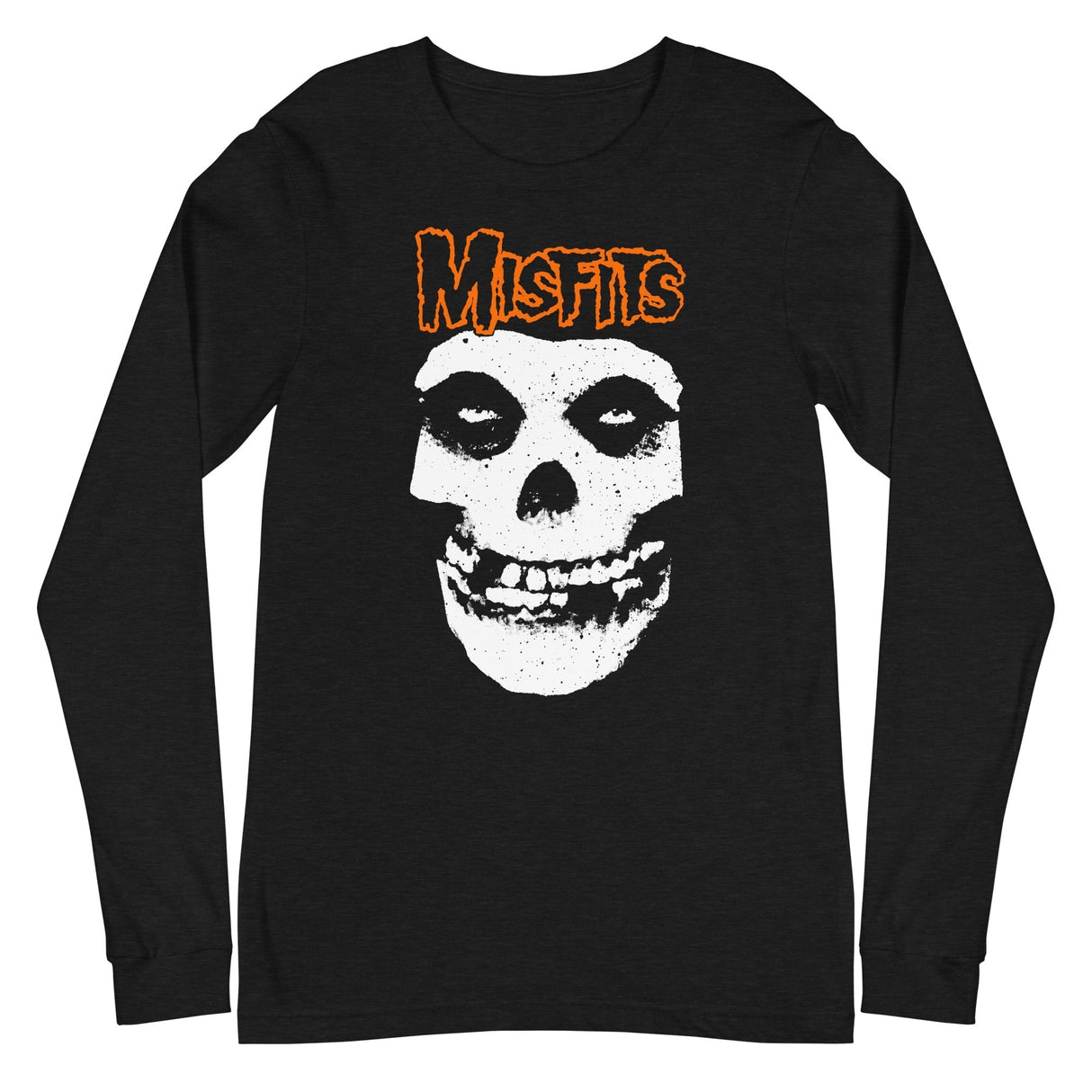 Misfits - Orange Skull Long Sleeve T-Shirt ()