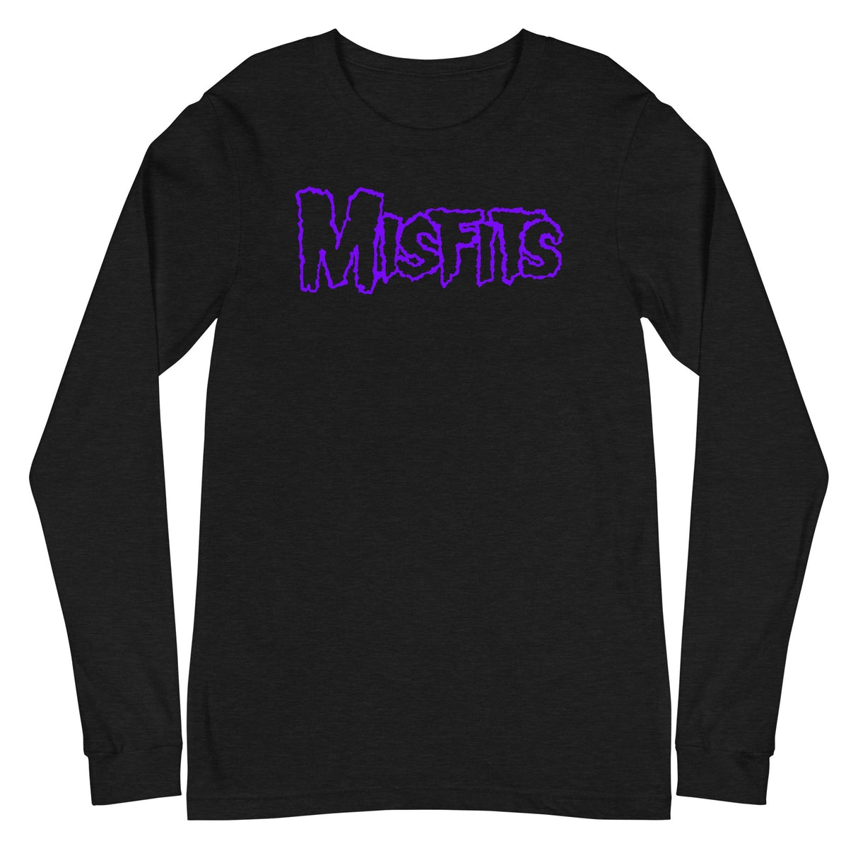 Misfits - Purple Drip Logo Long Sleeve T-Shirt ()