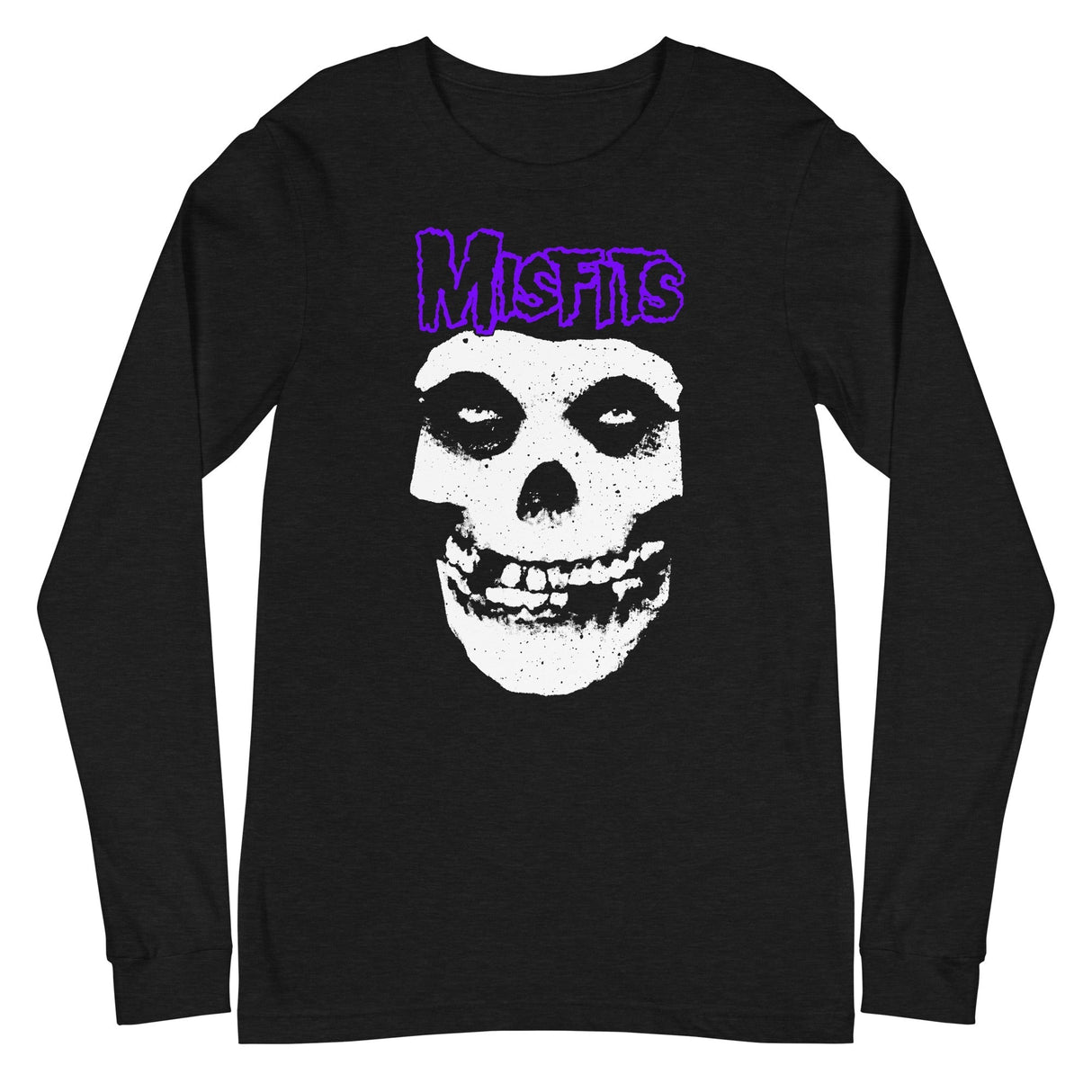 Misfits - Purple Skull Long Sleeve T-Shirt ()