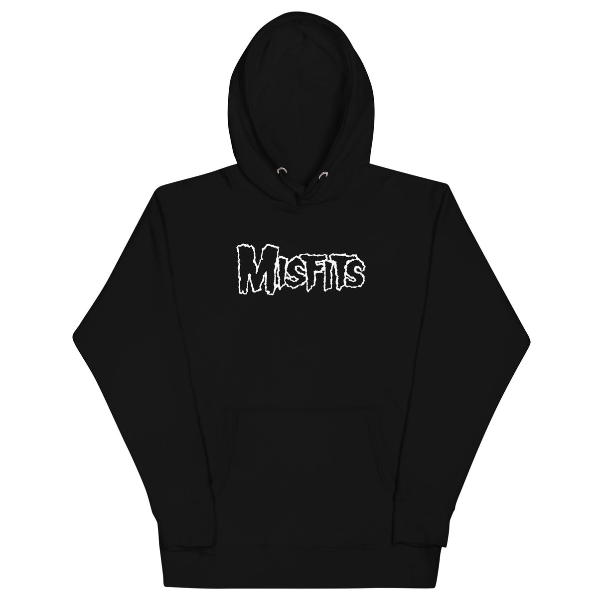 MERCHMOMENT Misfits - White Drip Logo Hoodie [Apparel]