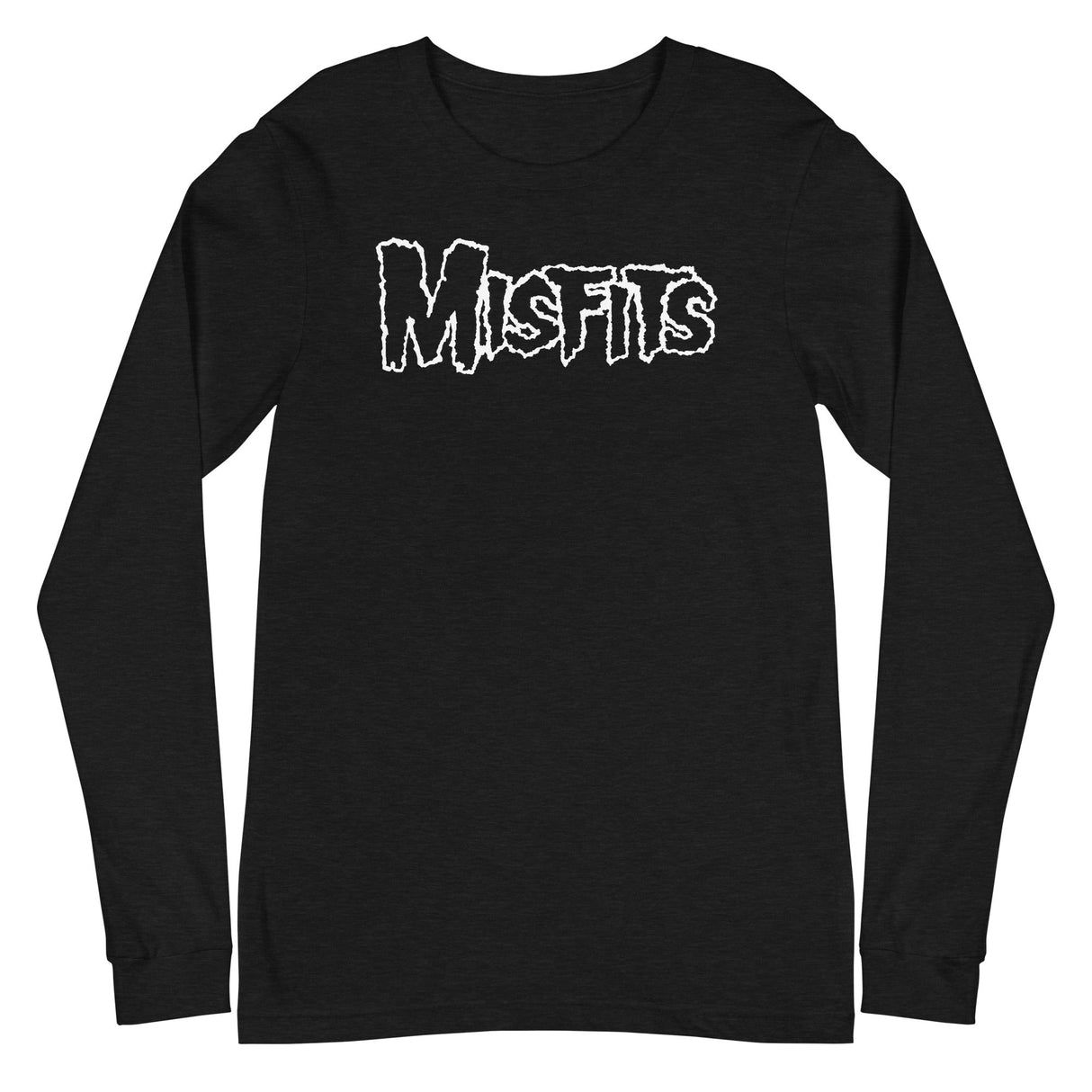 Misfits - White Drip Logo Long Sleeve T-Shirt ()